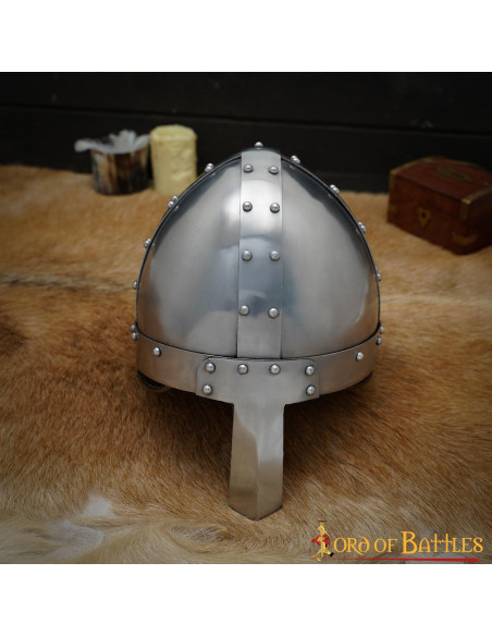 Wikingerhelm mit Nase, Spanghelm, mit...