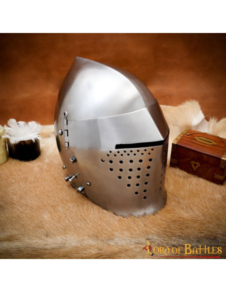 Mittelalterliche Basinette mit...