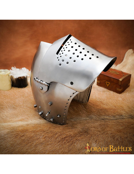 Mittelalterliche Basinette mit...