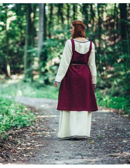 Wikinger-Wappenrock Inka-Modell, rote...