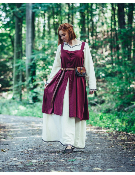 Viking surcoat Inca model, rød farve