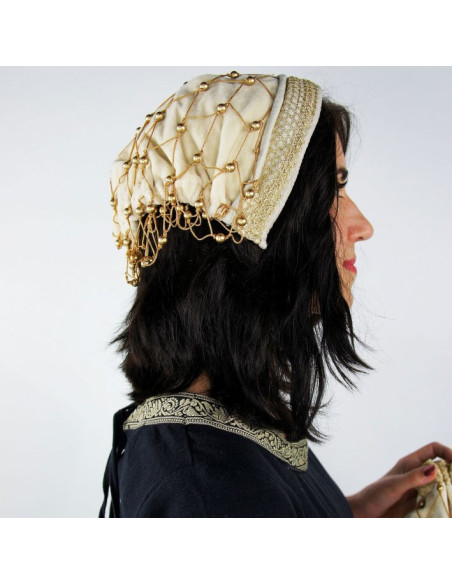 Edele pet in crème natuurlijk fluweel