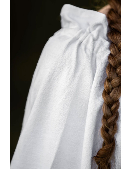 Blusa medieval Morgan blanca