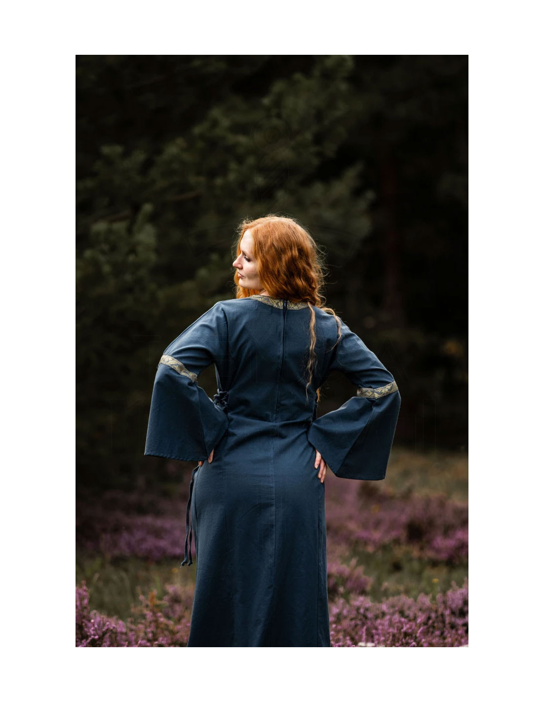 Vestido medieval mujer Azul ⚔️ Tienda-Medieval