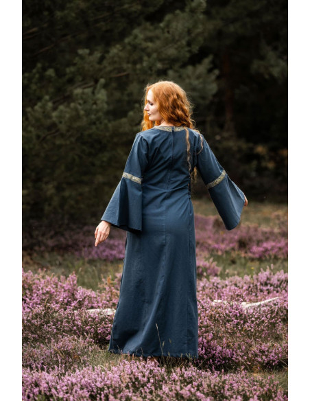 Vestido medieval mujer Azul