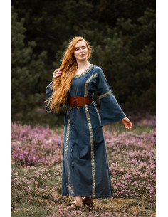 Vestido medieval mujer Azul