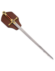 Cadet Vrijmetselaarszwaard met steun (79 cm)