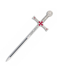 Templar minisværd, 17,4 cm.
