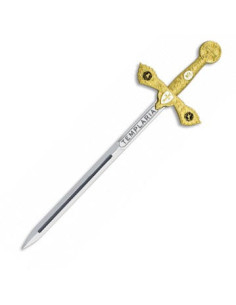 Templar minisværd, 17,4 cm. 2