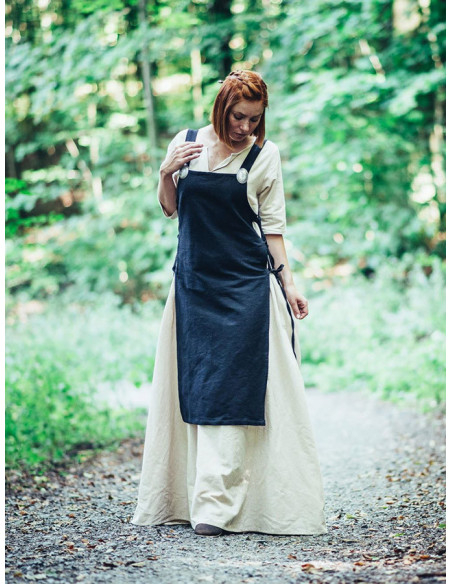 Schwarzer Aleiga-Wappenrock für Damen...