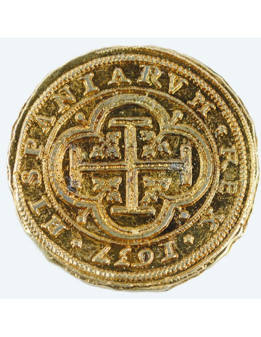 Münze 100 goldene Escudos, 4 cm.