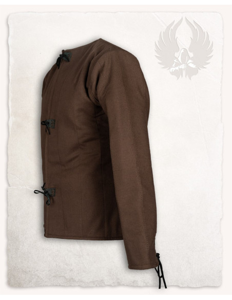 Middelalderlig bomuldsgambeson model...
