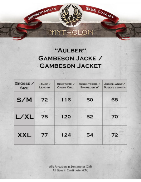 Middelalderlig ruskind gambeson...