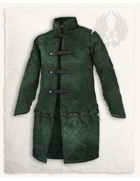 Middelalderlig ruskind gambeson model...