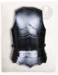 Middeleeuws harnas Balthasar-model, zwartgeblakerde... 2