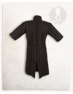 Mittelalterliches Gambeson-Modell Leopold, schwarz 2
