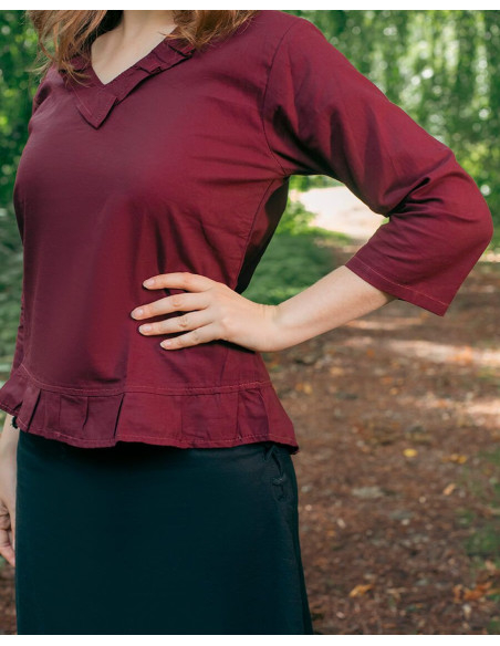 Blusa medieval algodón modelo...