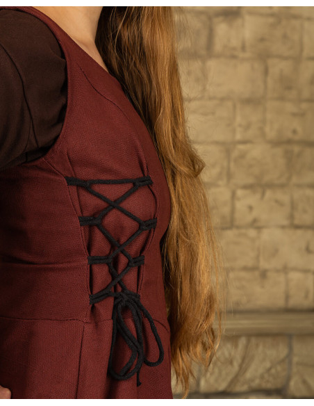 Mittelalterliches Leinenkleid Modell...