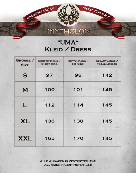 Mittelalterliches Leinenkleid Modell...