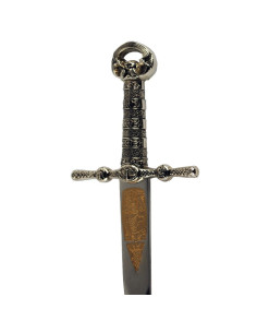 briefopener met gekruist zwaard 2