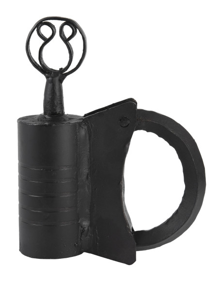 Candado medieval en hierro forjado...