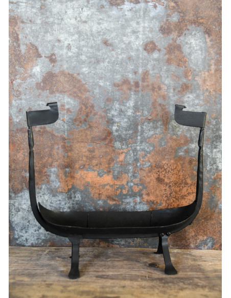 Vikingeskib lysestage, smedejern