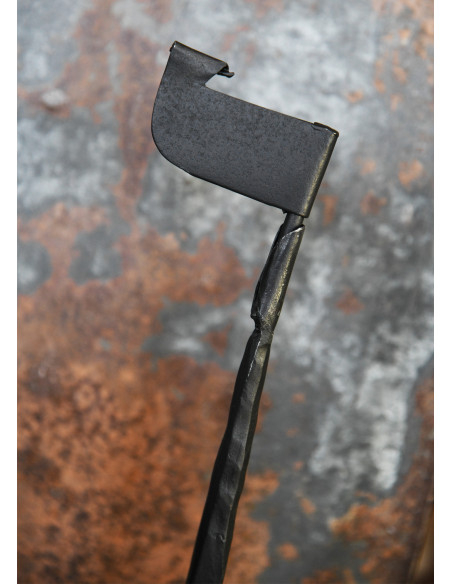 Vikingschip kandelaar, smeedijzer