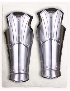 Middeleeuwse Fafnir-model bracers, gepolijste afwerking
