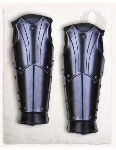 Middeleeuwse Fafnir-model bracers, gezwarte afwerking