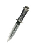 Dolch mit Adlergravur und Scheide