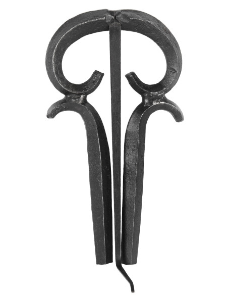 Smeedijzeren Joodse harp (7,5 cm.)