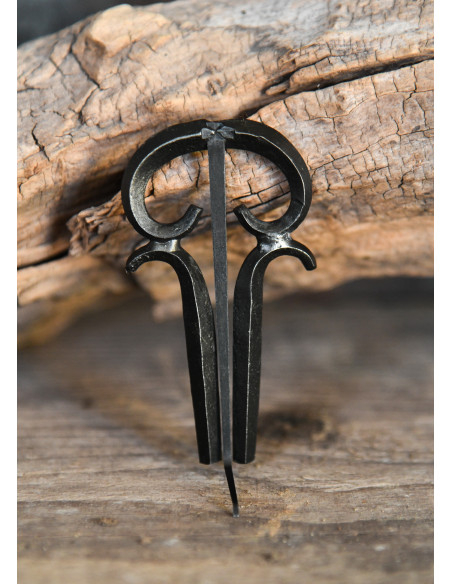 Smedejern jødisk harpe (7,5 cm.)