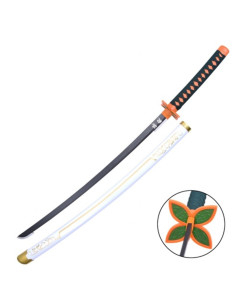Shinobu Kochos bambuskatana fra Kimetsu No Yaiba (97 cm.)