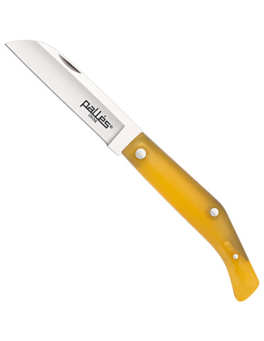 Palles kniv, papegøjenæbblad i rustfrit stål. (9 cm.)