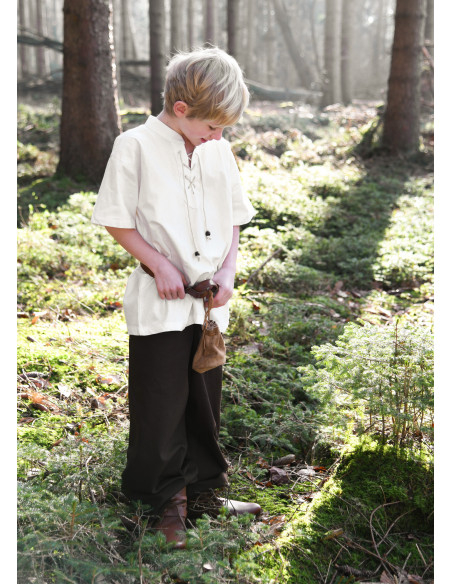 Camisa medieval Nilo para niño, color... Camisa medieval Nilo para niño, color...