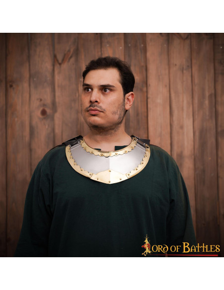 Gorjal medieval acero modelo Húsar...