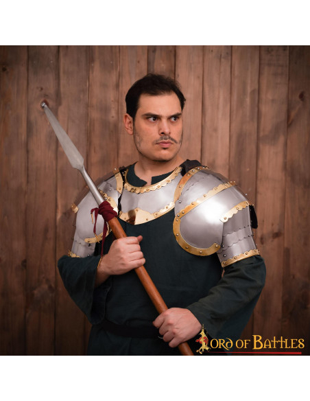 Gorjal medieval acero modelo Húsar...