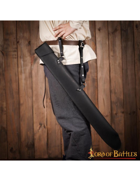 Funda cuero para espadas, LARP (97 cm.)