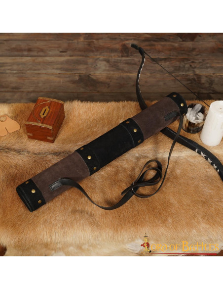 Carcaj medieval cuero, modelo...