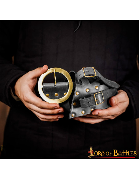 Baldric mit Schwertgürtel aus...