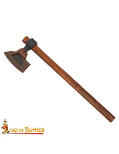 Viking ståløkse med læderskede (58,5 cm.)