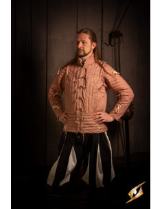 Mittelalterlicher Ritter-Gambeson aus Terrakotta