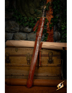 Vaina ajustable para espadas en marrón (75-96 cm.) 2