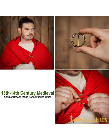 Broche medieval siglos XIII-XIV...