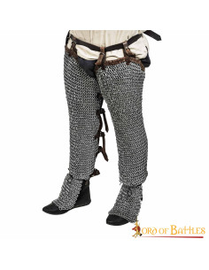 Stahlkettenhemdhose mit 6 mm Ringen. 2