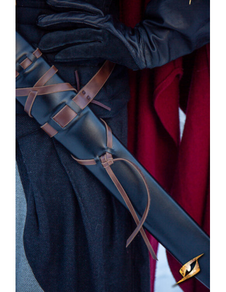 Funda con cinturón para espadas en...