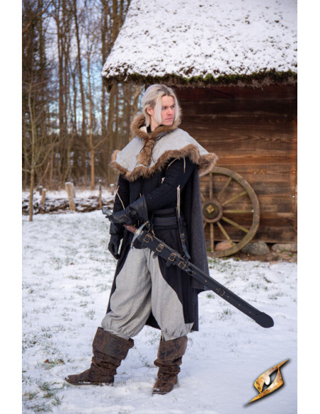 Vaina ajustable para espadas en cuero...