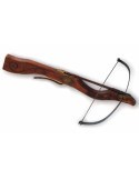 Ballesta medieval cabeza ciervo, 60 cms.