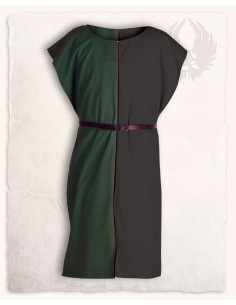 Sobrevesta medieval Ignaz, Negro-Verde