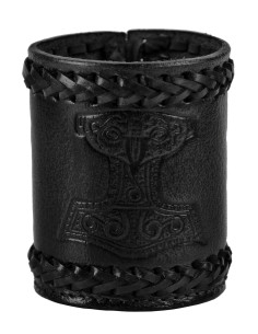Viking Thors hammer terningbæger - Sort